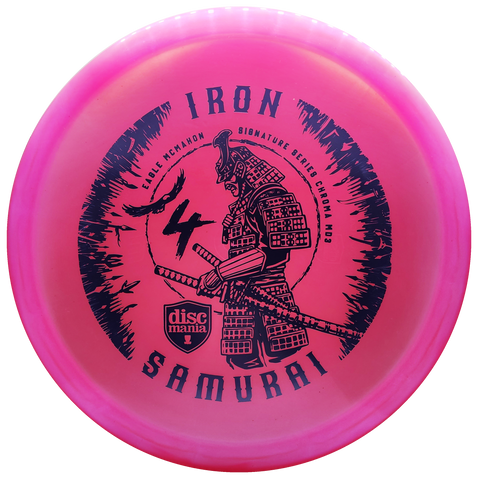 Discmania: Iron Samurai 4 - Eagle McMahon Signature Series C-Line MD3 - Light Pink/Purple