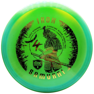 Discmania: Iron Samurai 4 - Eagle McMahon Signature Series C-Line MD3 - Lime Green/Gold