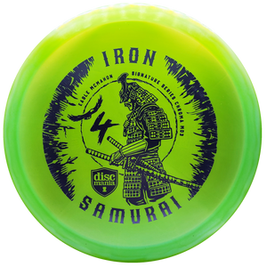 Discmania: Iron Samurai 4 - Eagle McMahon Signature Series C-Line MD3 - Lime Green/Purple