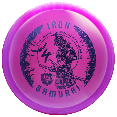 Discmania: Iron Samurai 4 - Eagle McMahon Signature Series C-Line MD3 - Magenta/Purple