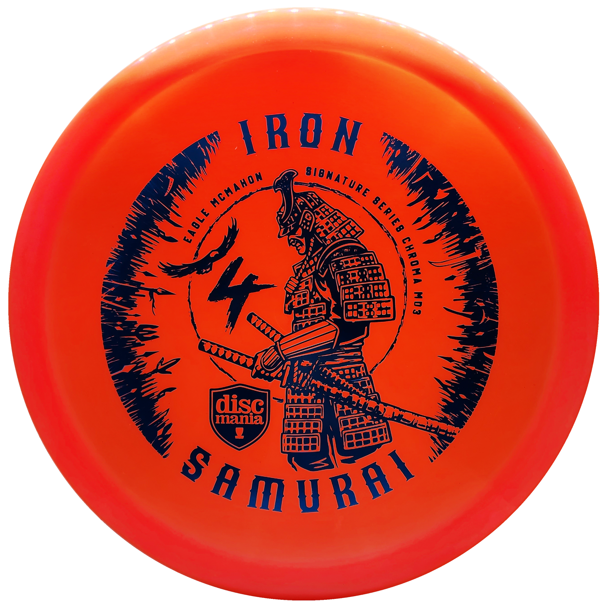 Discmania: Iron Samurai 4 - Eagle McMahon Signature Series C-Line MD3 - Orange/Blue