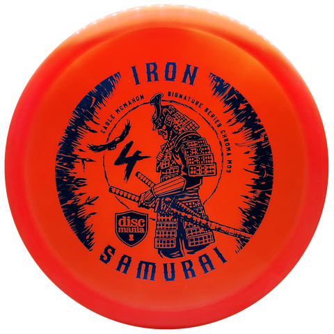 Discmania: Iron Samurai 4 - Eagle McMahon Signature Series C-Line MD3 - Orange/Blue