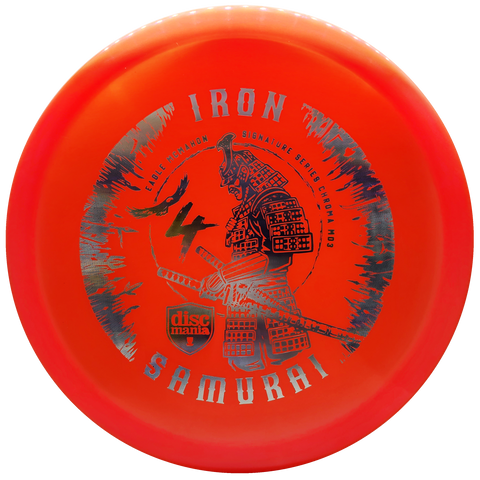 Discmania: Iron Samurai 4 - Eagle McMahon Signature Series C-Line MD3 - Orange/Silver