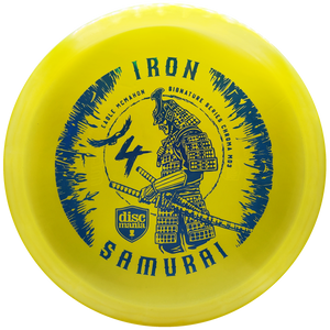 Discmania: Iron Samurai 4 - Eagle McMahon Signature Series C-Line MD3 - Yellow/Blue