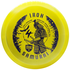 Discmania: Iron Samurai 4 - Eagle McMahon Signature Series C-Line MD3 - Yellow/Purple
