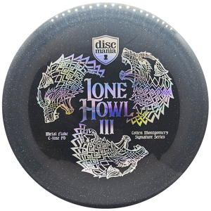 Discmania: Lone Howl 3 - Colten Montgomery Signature Series 0 Metal Flake C-Line PD - Grey/Silver