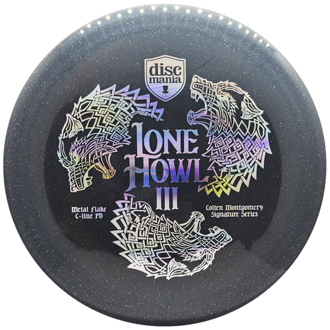 Discmania: Lone Howl 3 - Colten Montgomery Signature Series 0 Metal Flake C-Line PD - Grey/Silver