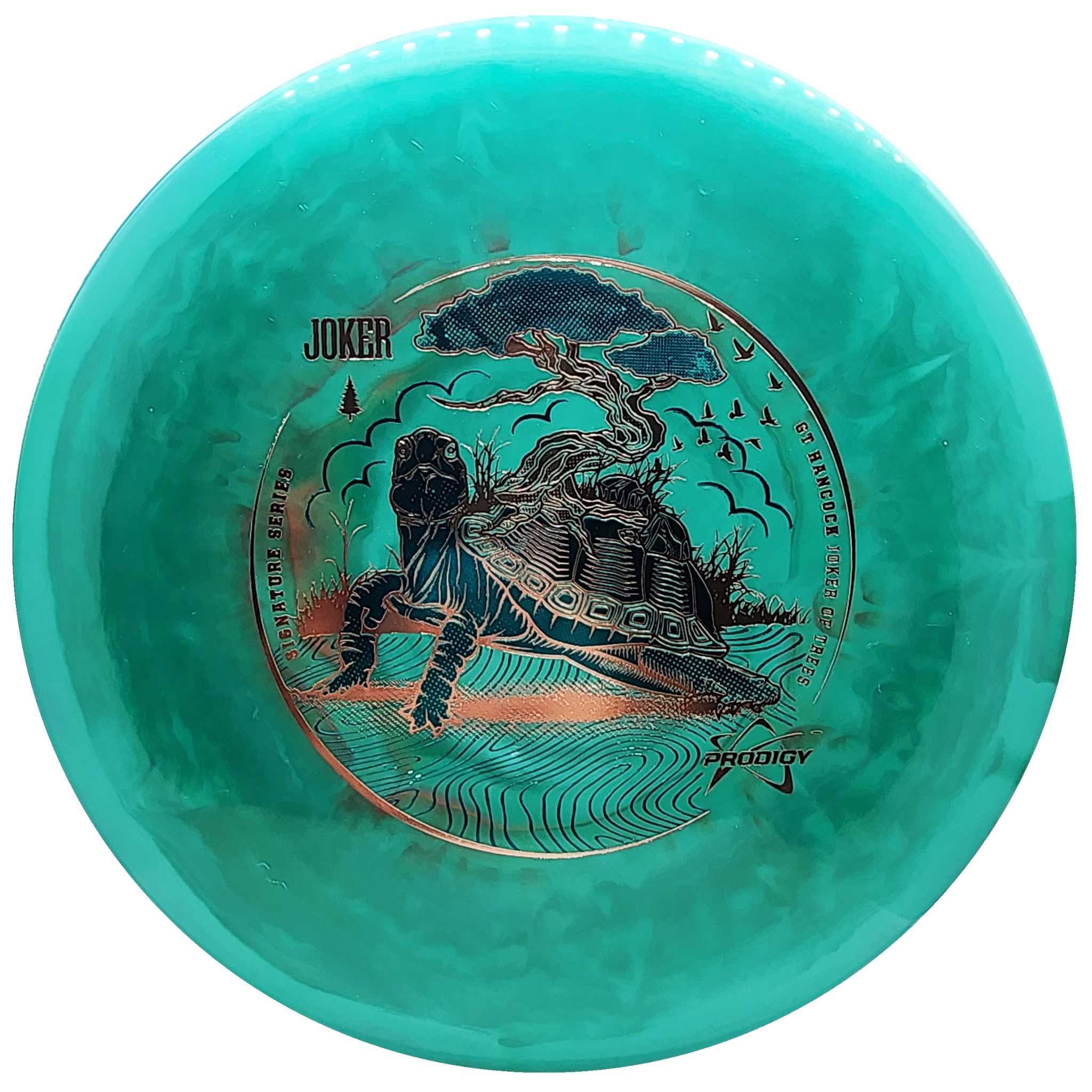 Prodigy: M2 - GT Hancock 2023 Signature Series - 500 Spectrum Plastic - Green/Green/Gold