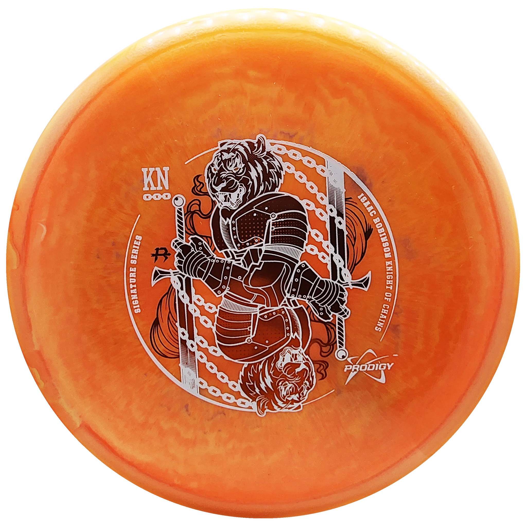 Prodigy: M4 - Isaac Robinson 2023 Signature Series - 500 Spectrum Plastic - Orange/Orange/White