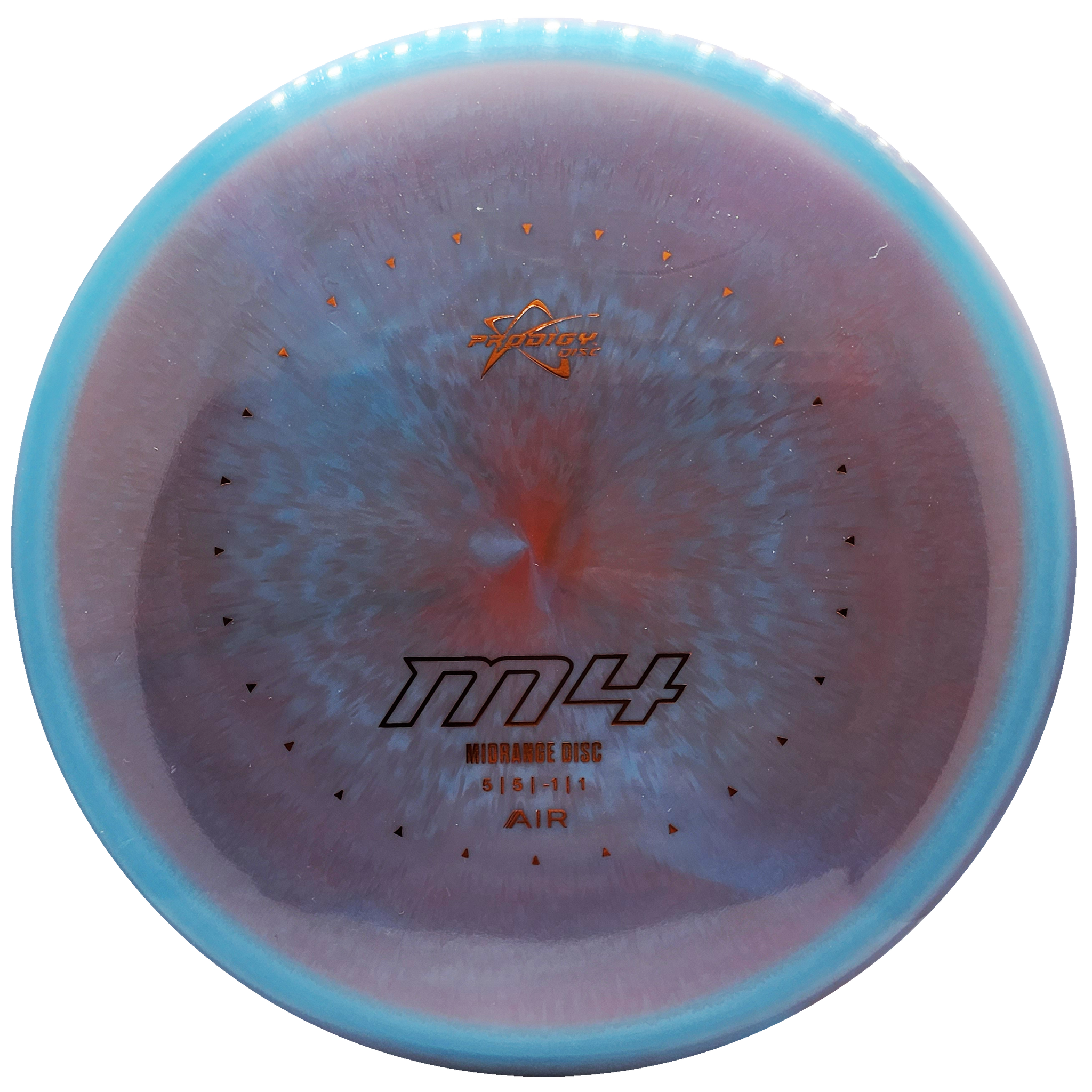 Prodigy: M4 Midrange Disc - AIR Spectrum Plastic - Blue/Orange/Orange