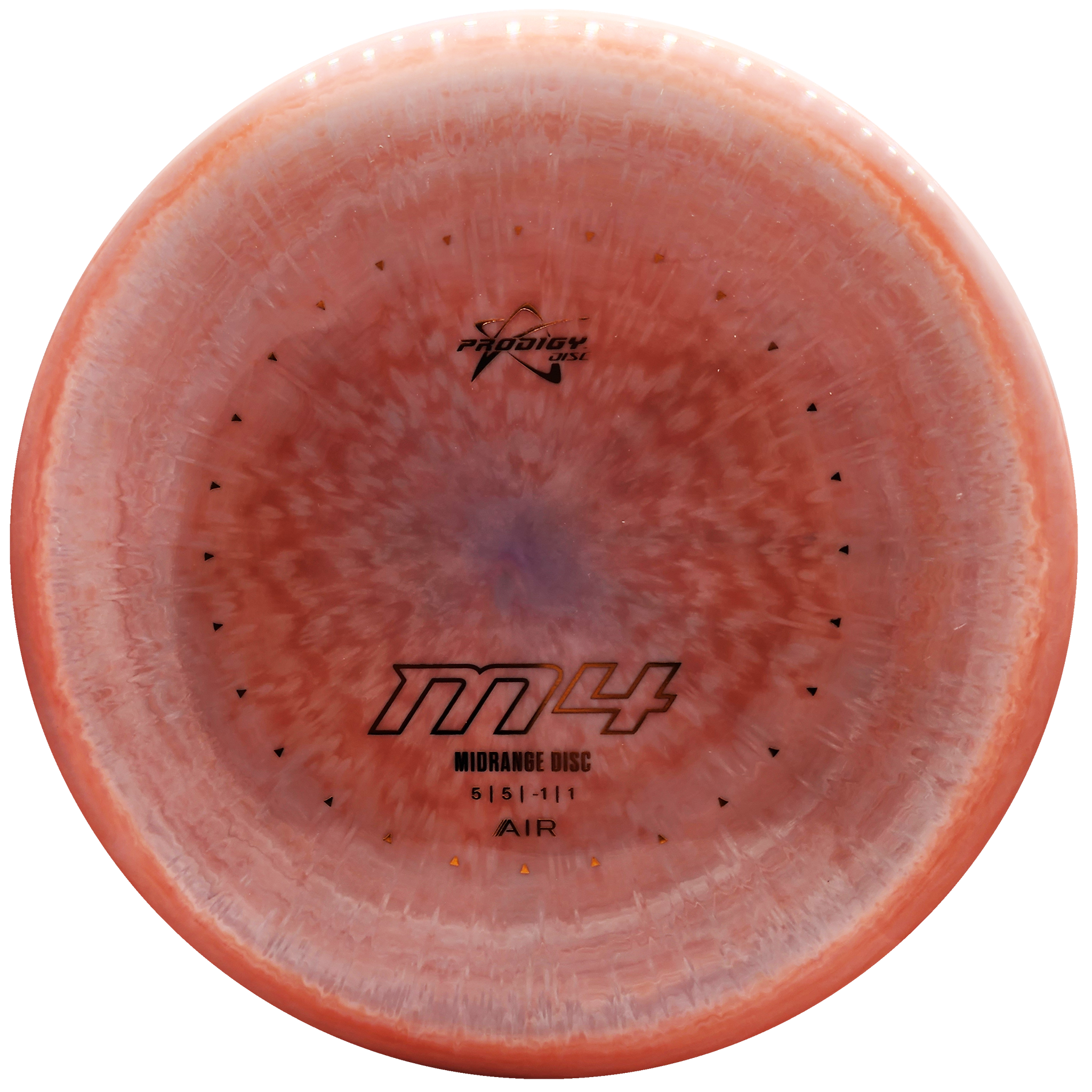 Prodigy: M4 Midrange Disc - AIR Spectrum Plastic - Orange/Orange