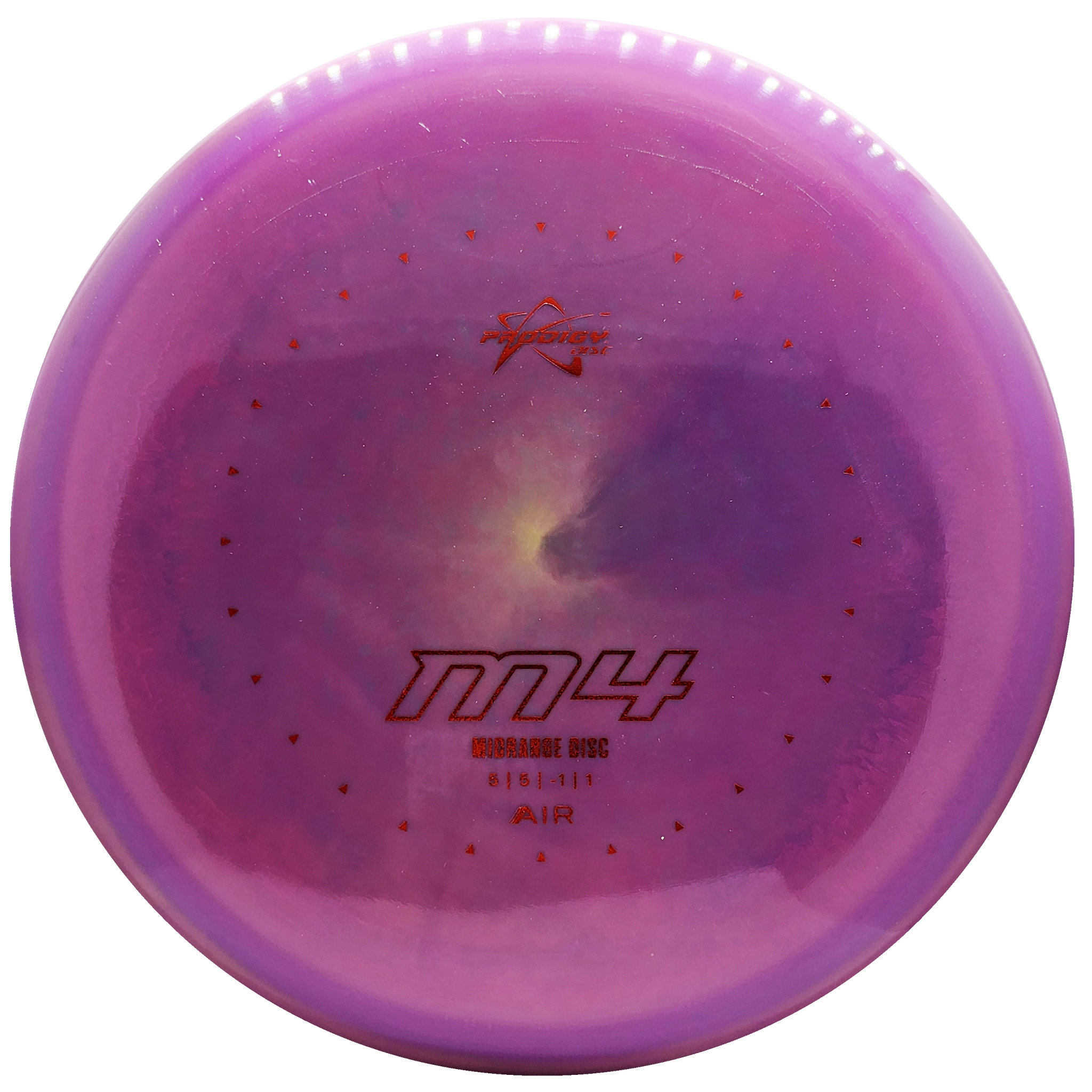 Prodigy: M4 Midrange Disc - AIR Spectrum Plastic - Purple/Red