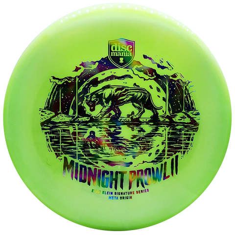 Discmania: Midnight Prowl 2 - Kyle Klein Signature Series - Green/Rainbow with Blue