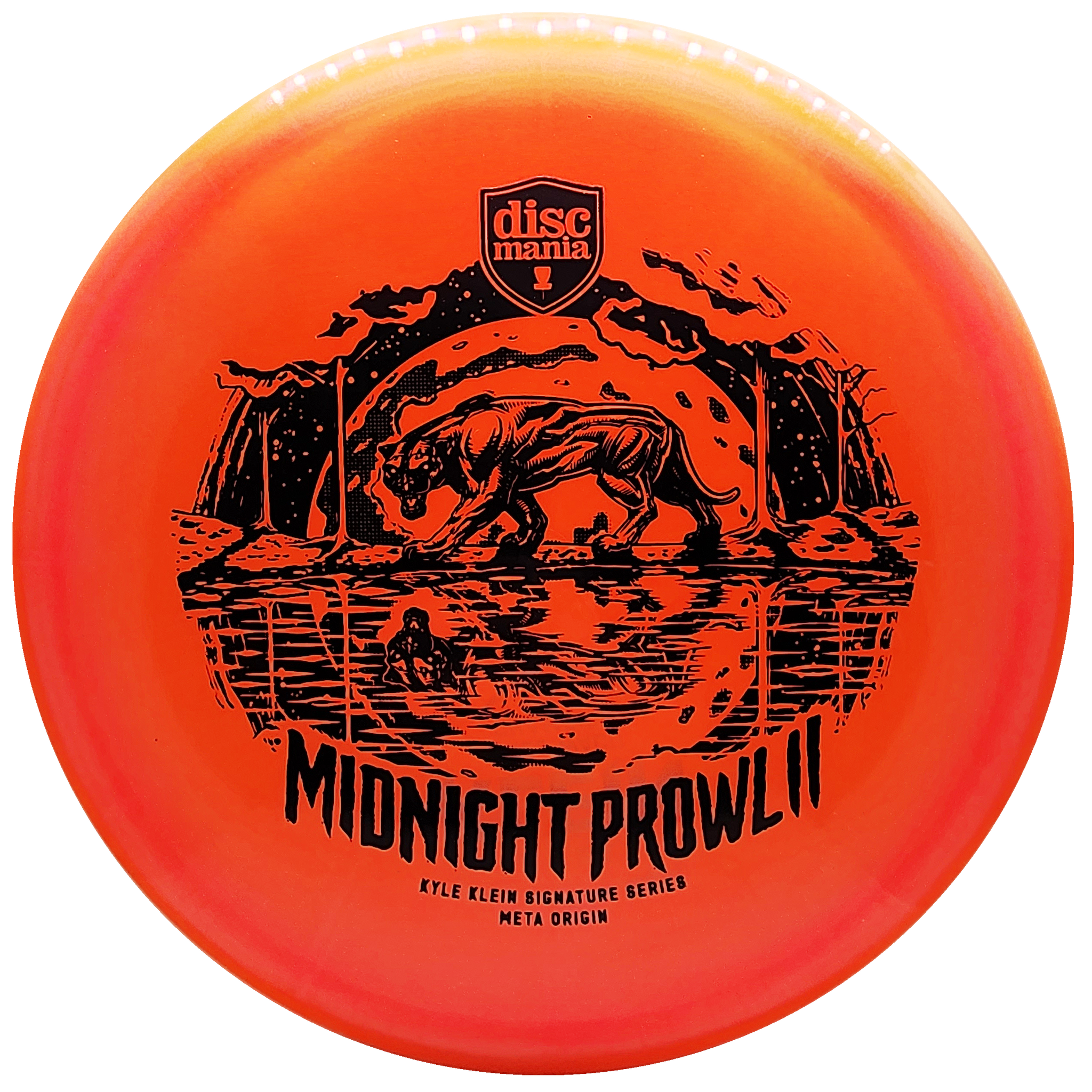 Discmania: Midnight Prowl 2 - Kyle Klein Signature Series - Orange/Black with Pastels