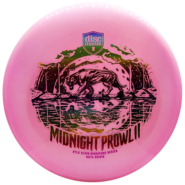 Discmania: Midnight Prowl 2 - Kyle Klein Signature Series - Pink/Rainbow with Blue