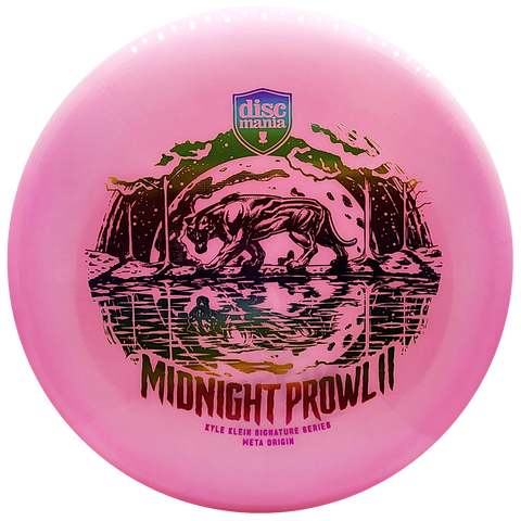 Discmania: Midnight Prowl 2 - Kyle Klein Signature Series - Pink/Rainbow with Blue