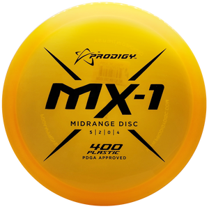 Prodigy: MX-1 Midrange Disc - 400 Plastic - Amber/Blue