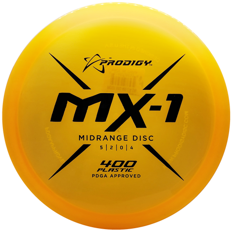 Prodigy: MX-1 Midrange Disc - 400 Plastic - Amber/Blue