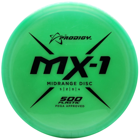 Prodigy: MX-1 Midrange Disc - 500 Plastic - Lime Green/Black