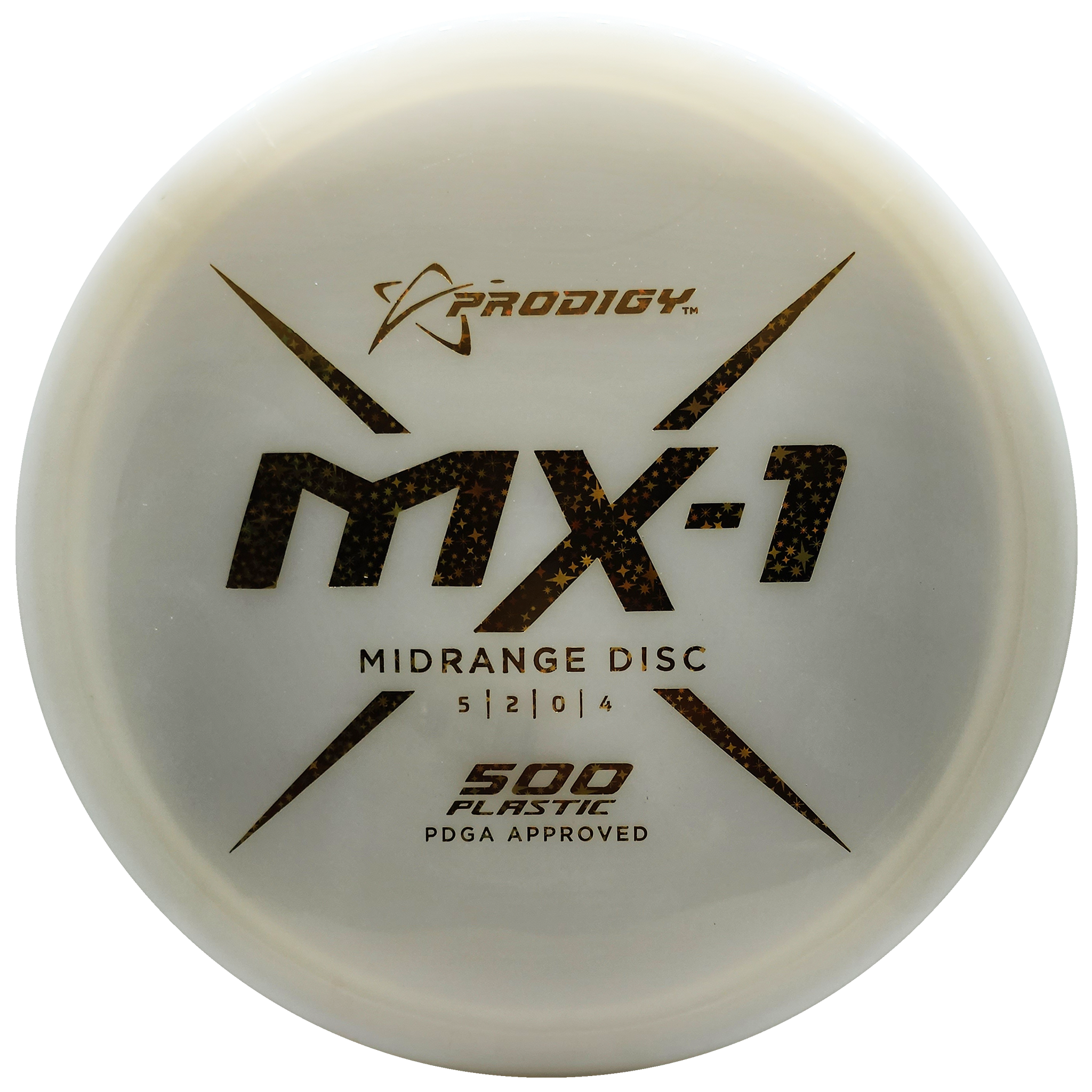 Prodigy: MX-1 Midrange Disc - 500 Plastic - White/Gold