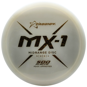 Prodigy: MX-1 Midrange Disc - 500 Plastic - White/Gold