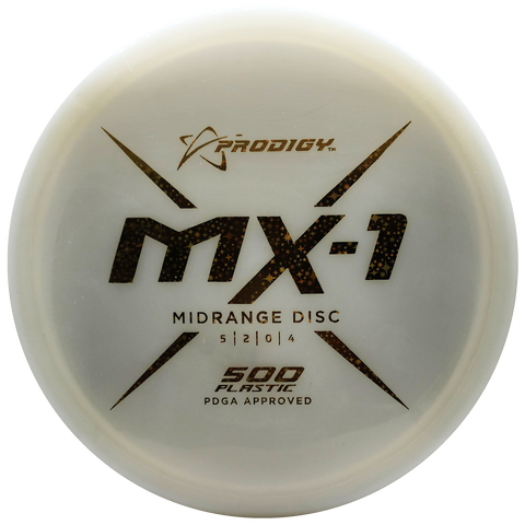 Prodigy: MX-1 Midrange Disc - 500 Plastic - White/Gold