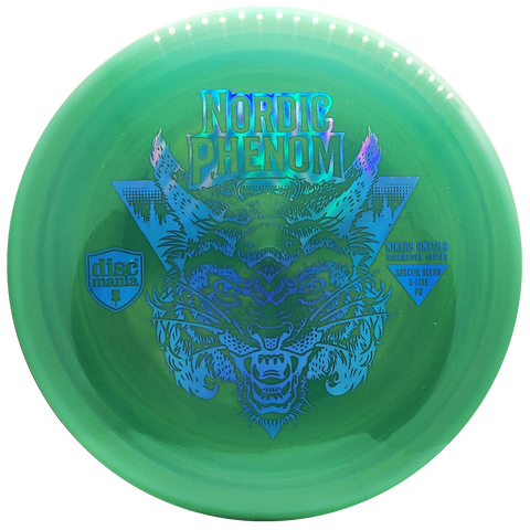 Discmania: Nordic Phenom - Niklas Anttila Signature Series - Special Blend - S-Line PD Signature - Green/Blue