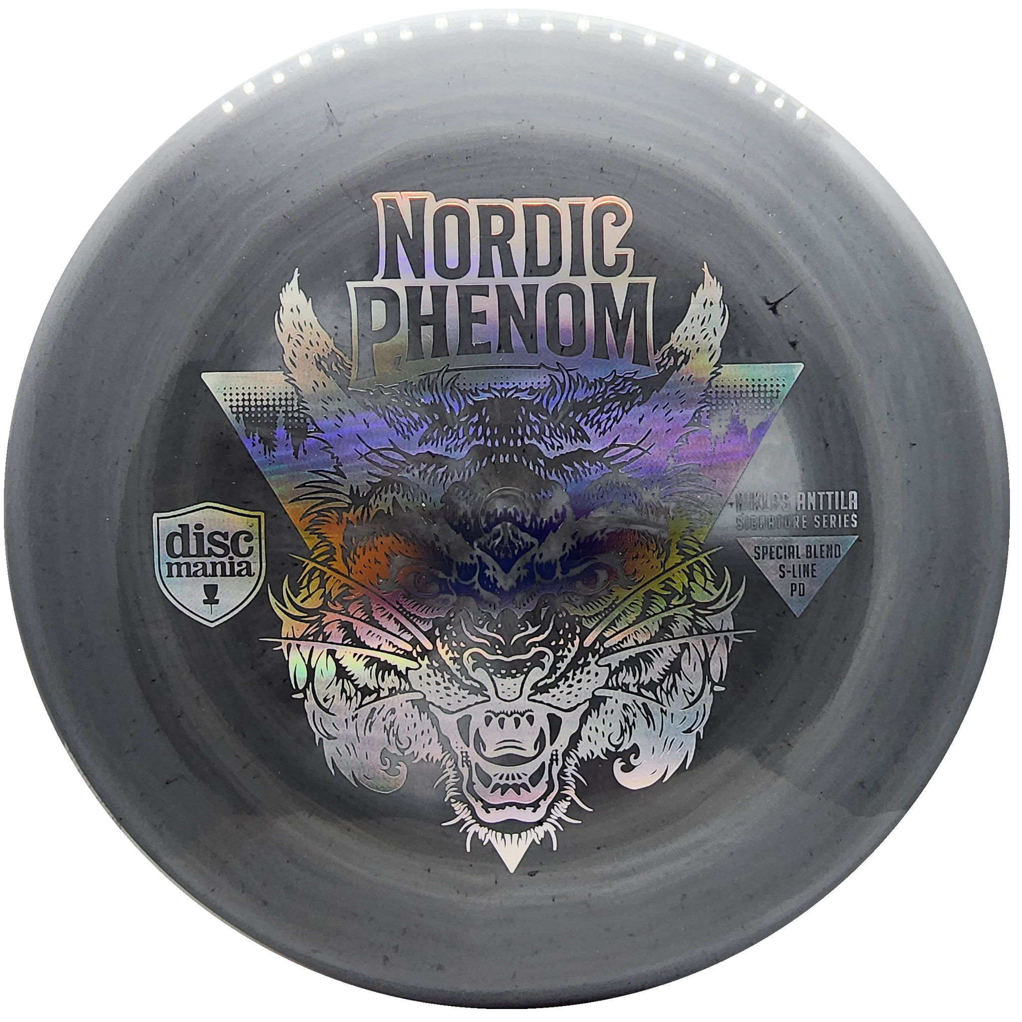 Discmania: Nordic Phenom - Niklas Anttila Signature Series - Special Blend - S-Line PD Signature - Grey/Silver