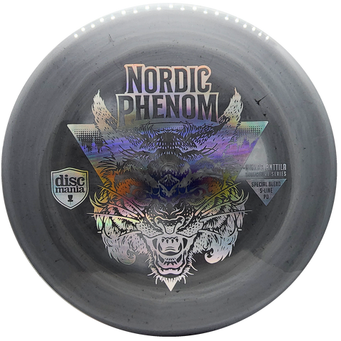 Discmania: Nordic Phenom - Niklas Anttila Signature Series - Special Blend - S-Line PD Signature - Grey/Silver