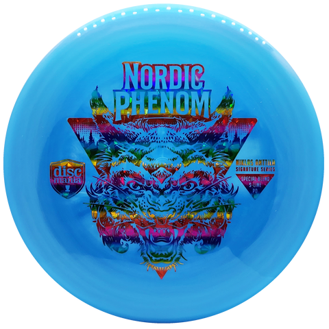 Discmania: Nordic Phenom - Niklas Anttila Signature Series - Special Blend - S-Line PD Signature - Light Blue/Rainbow