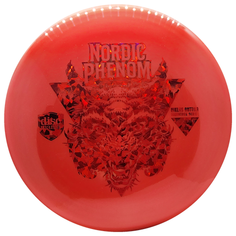 Discmania: Nordic Phenom - Niklas Anttila Signature Series - Special Blend - S-Line PD Signature - Red/Red