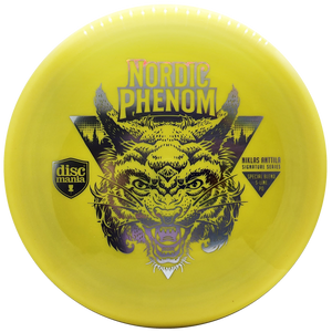 Discmania: Nordic Phenom - Niklas Anttila Signature Series - Special Blend - S-Line PD Signature - Yellow/Silver