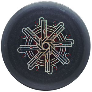 Prodigy: PA-3 Putt & Approach Disc - Dyna-metric Stamp - 300 Plastic - Black/Silver/Red