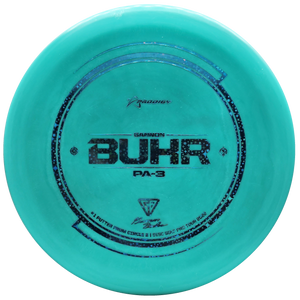 Prodigy: PA-3 Putt & Approach Disc - Gannon Buhr Circle 2 Leader Stamp - 350G Plastic - Green/Blue