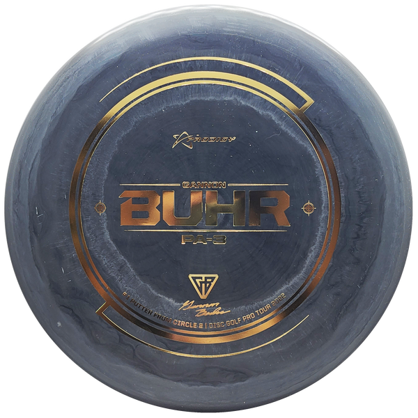 Prodigy: PA-3 Putt & Approach Disc - Gannon Buhr Circle 2 Leader Stamp - 350G Plastic - Grey/Gold