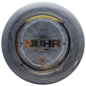 Prodigy: PA-3 Putt & Approach Disc - Gannon Buhr Circle 2 Leader Stamp - 350G Plastic - Grey/Gold