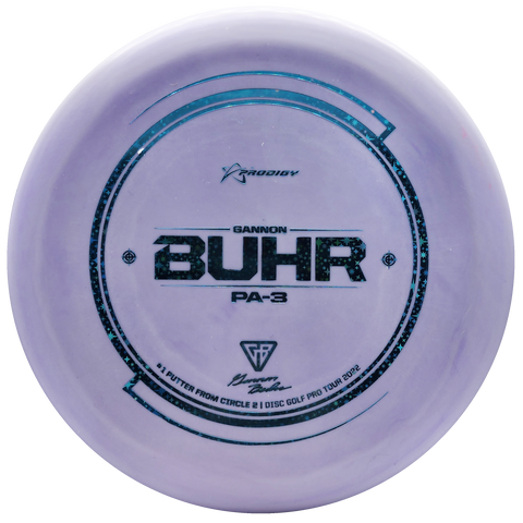 Prodigy: PA-3 Putt & Approach Disc - Gannon Buhr Circle 2 Leader Stamp - 350G Plastic - Lavender/Blue