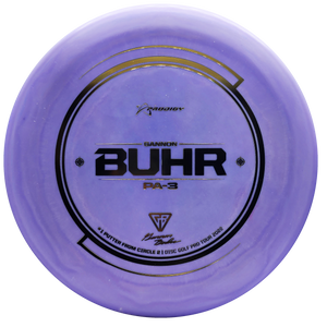 Prodigy: PA-3 Putt & Approach Disc - Gannon Buhr Circle 2 Leader Stamp - 350G Plastic - Purple/Gold