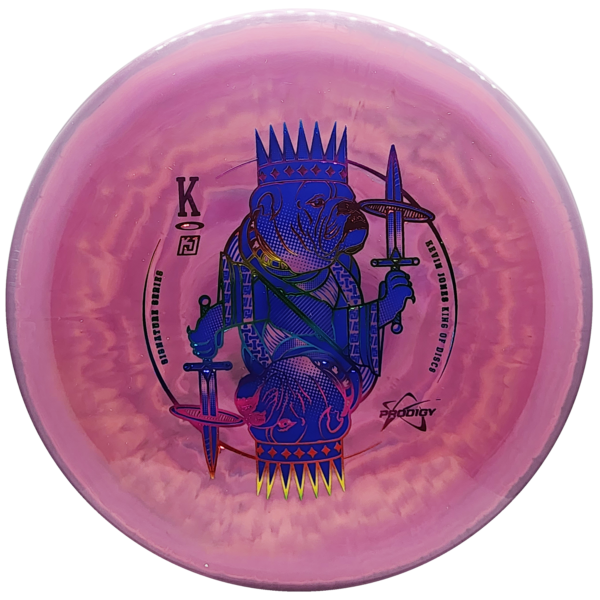 Prodigy: PA-3 - Kevin Jones 2023 Signature Series - 500 Spectrum Plastic - Pink/Purple/Blue/Rainbow