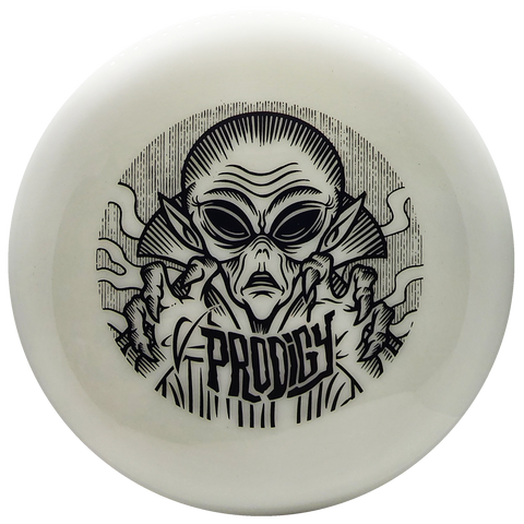 Prodigy: PA-5 Putt and Approach Disc - Encounter Stamp - 400 Glow Plastic - White/Black