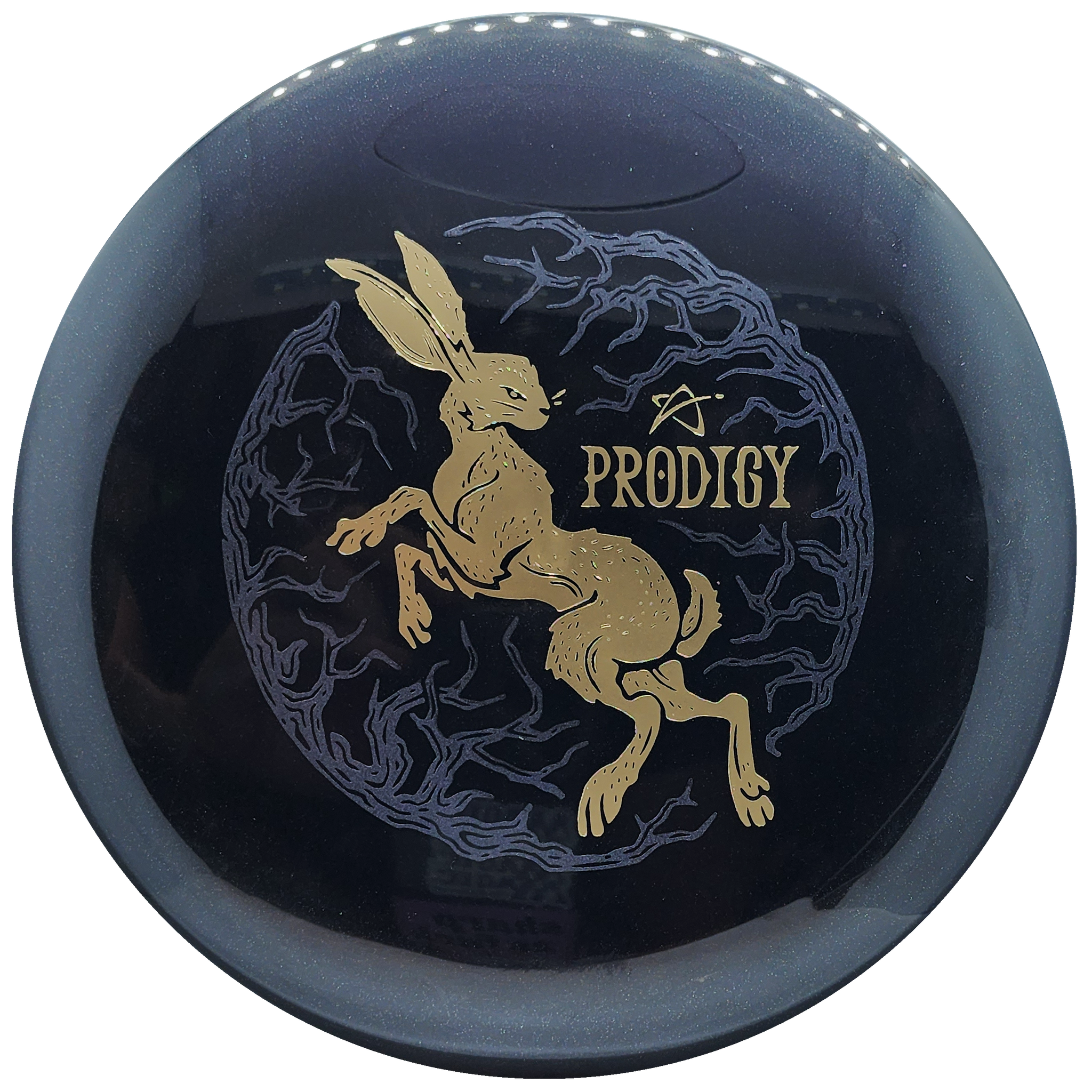 Prodigy: PA-5 Putt & Approach Disc - Thicket Stamp - 500 Plastic - Black/Grey/Gold