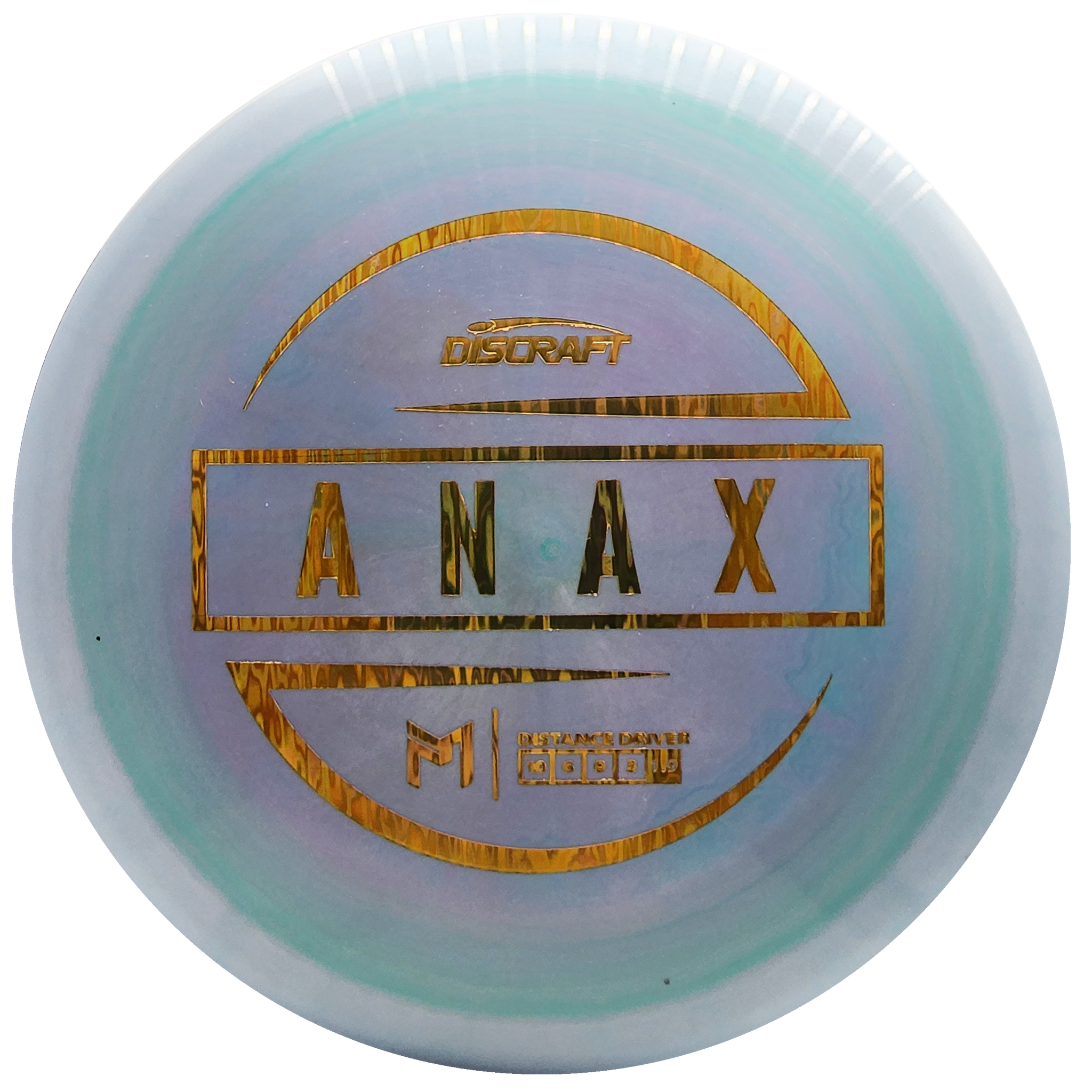 Discraft: Paul McBeth Anax Driver - Light Blue/Gold