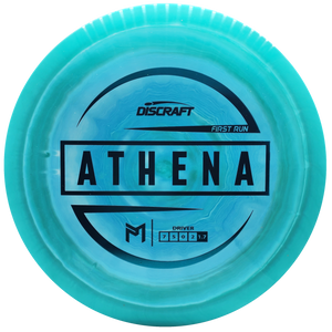 Discraft: Paul McBeth Athena Driver - First Run - Turquoise/Light Blue/Turquoise