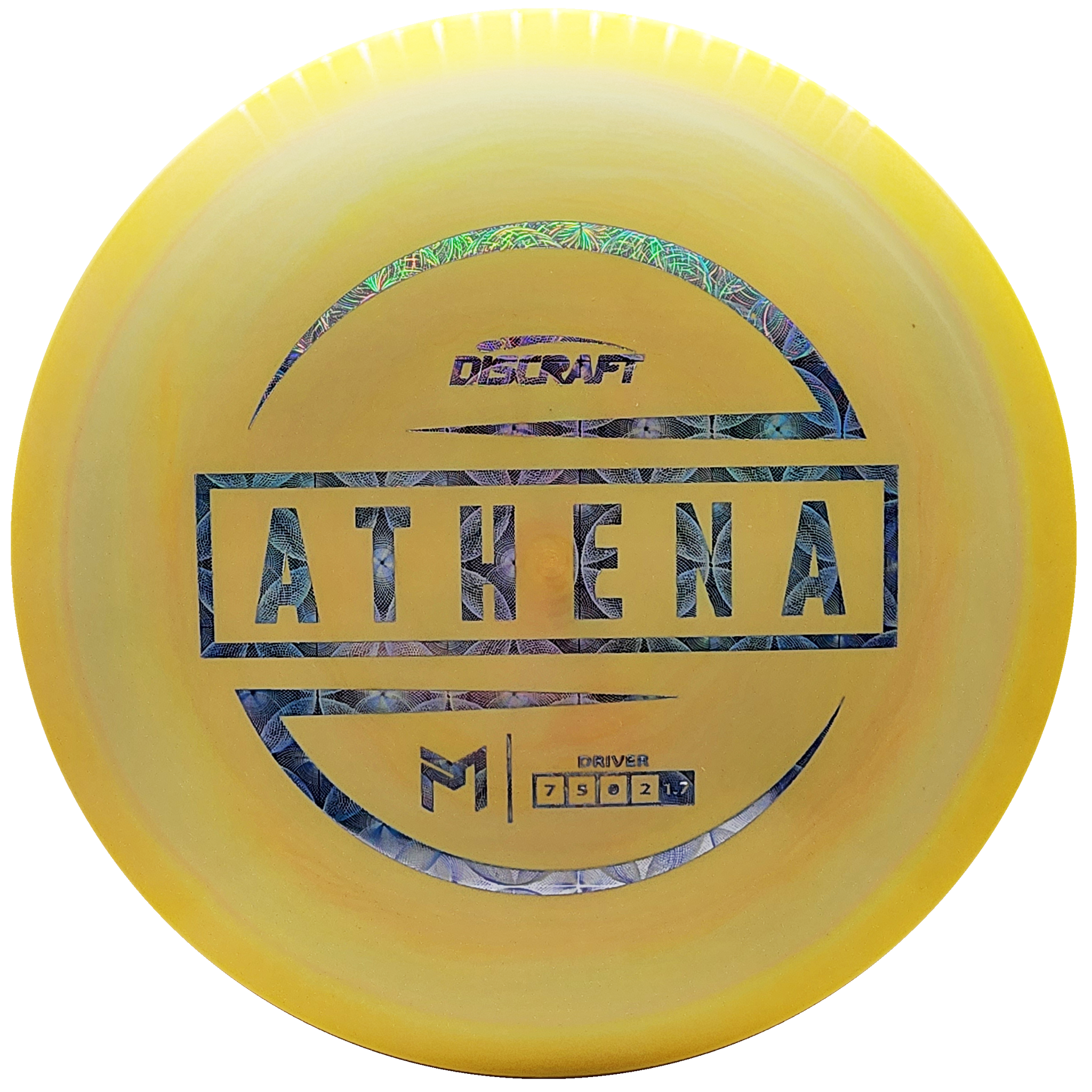 Discraft: Paul McBeth Athena Driver - Yellow/Silver
