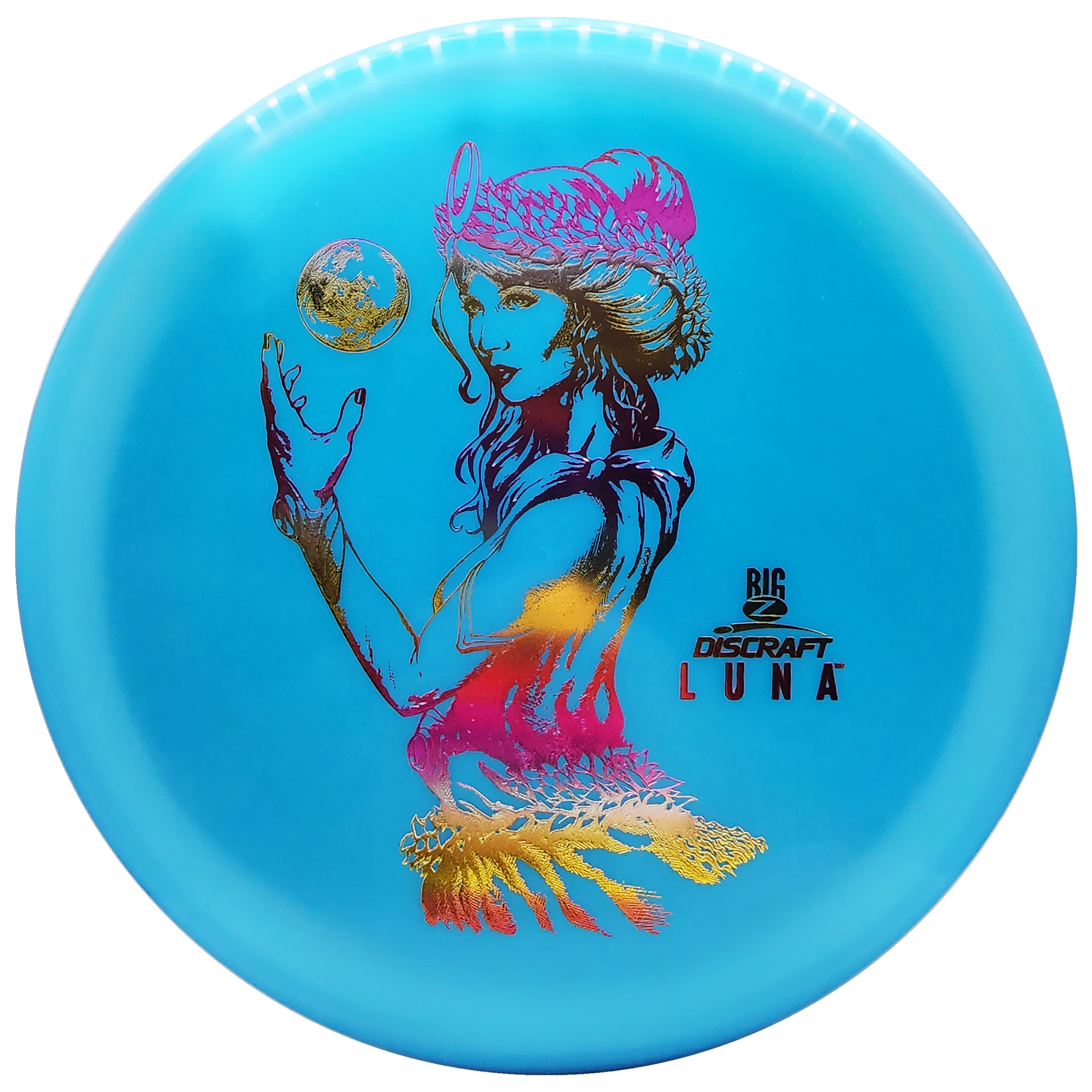 Discraft: Paul McBeth Big Z Luna - Blue/Pink/Orange/Gold/Silver