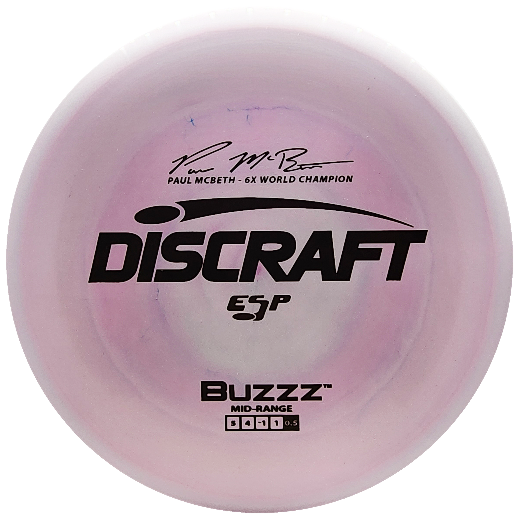 Discraft: Paul McBeth 6x ESP Buzzz Signature Series - Light Pink/Brown