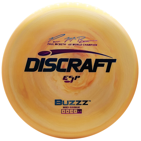 Discraft: Paul McBeth 6x ESP Buzzz Signature Series - Orange/Pink/Teal