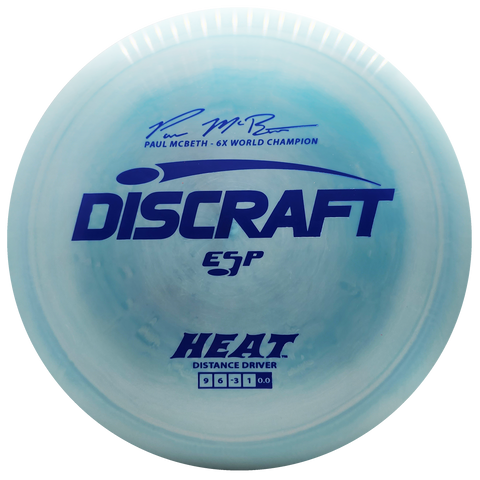 Discraft: Paul McBeth 6x ESP Heat Signature Series - Light Blue/Blue