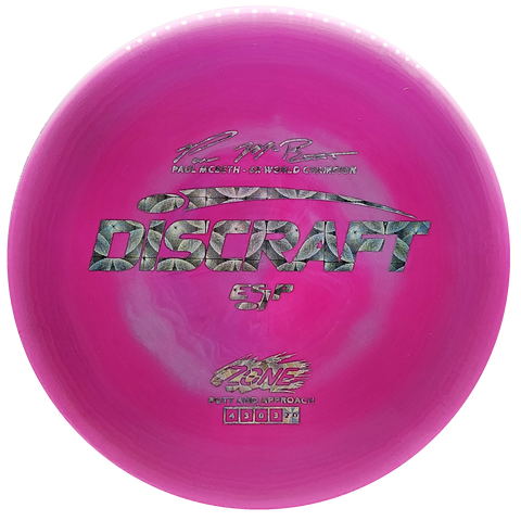 Discraft: Paul McBeth 6x ESP Zone Signature Series - Pink/Silver