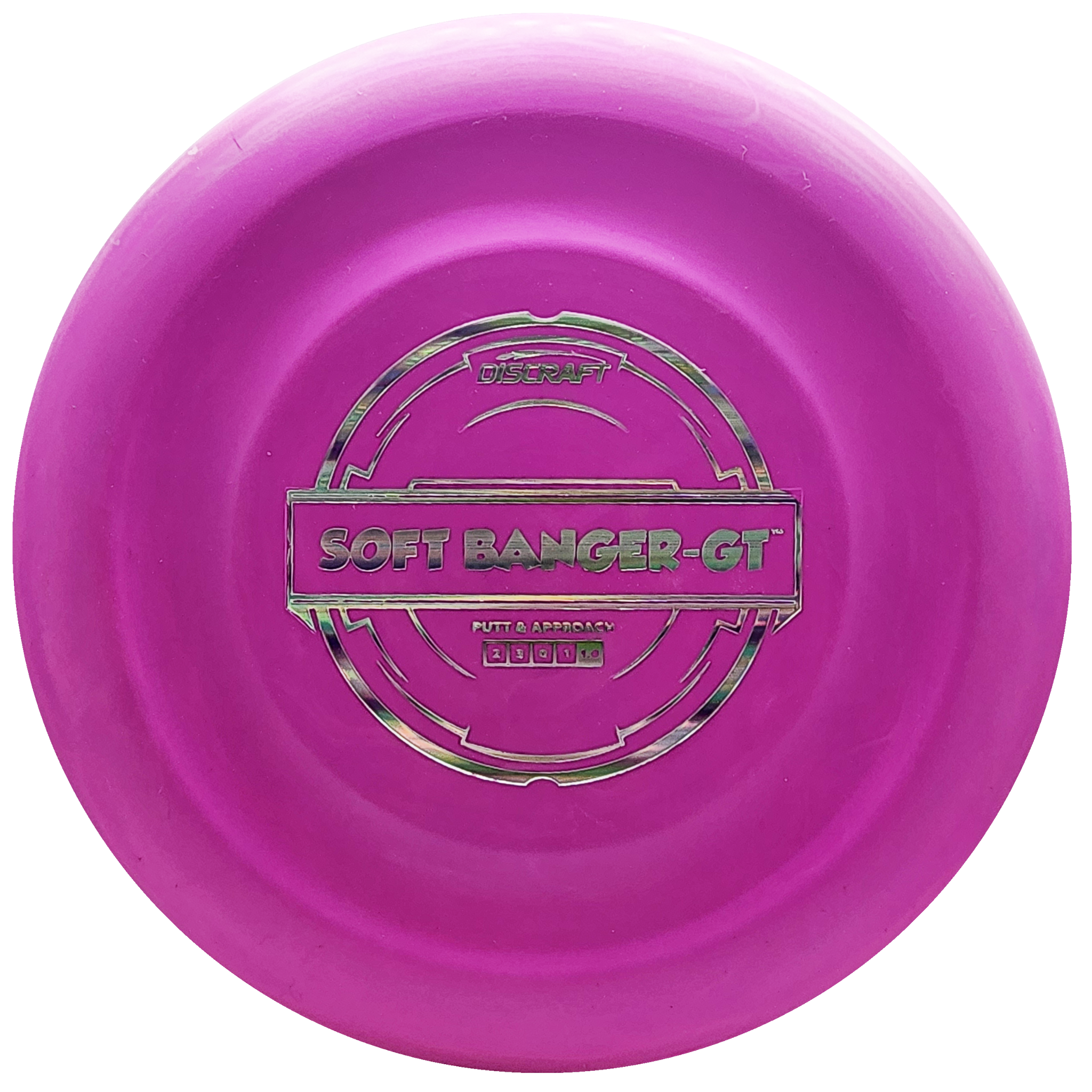 Discraft: Putter Line Soft Banger-GT - Pink/Silver